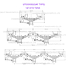 12/14 / 16tons SAF SUSPENSION DISEÑO