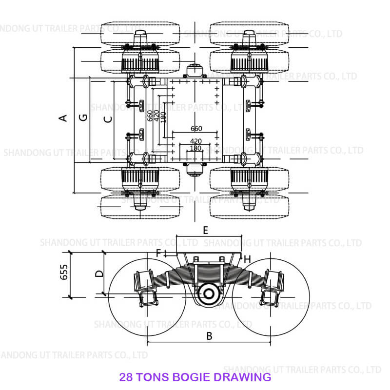 suspensión 28T Bogie
