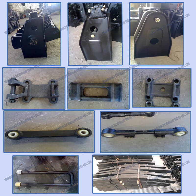 12/14 / 16tons SAF SUSPENSION DISEÑO