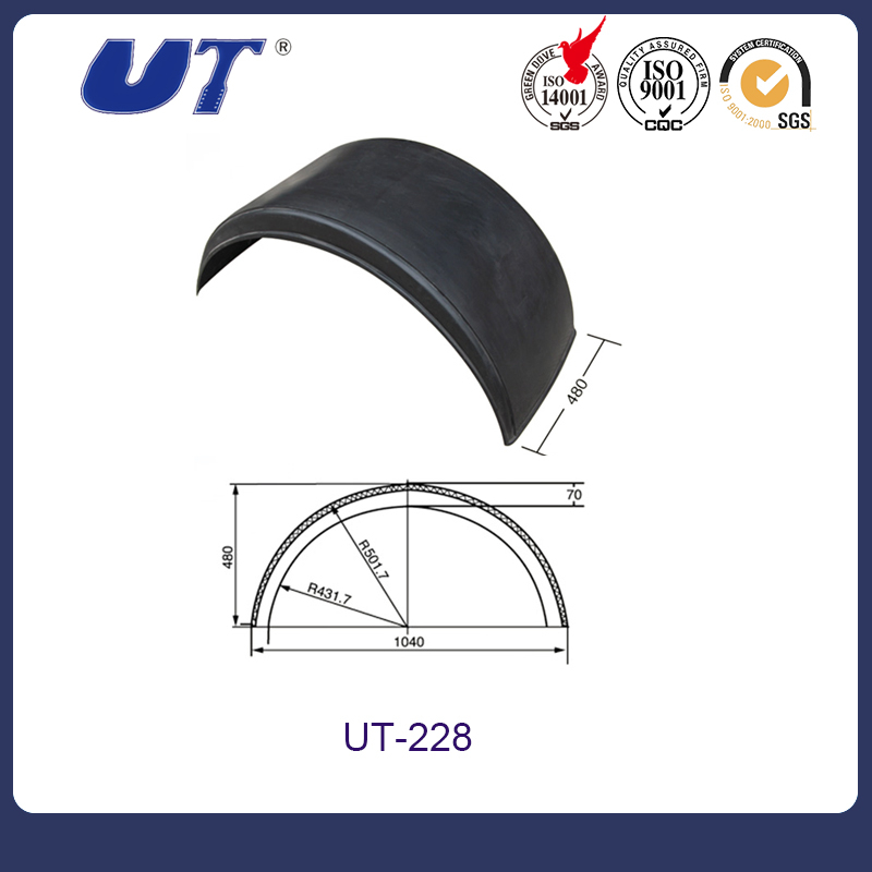 UT228 guardabarros de remolque