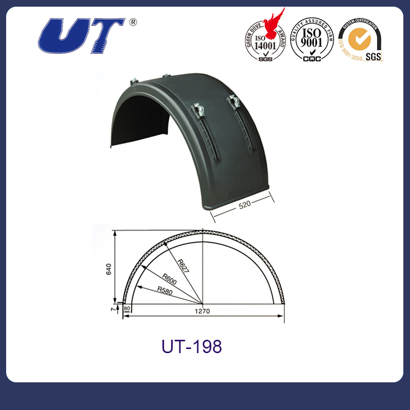 UT198 guardabarros de remolque