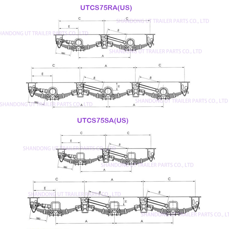 75 Series (Eje ​​Square Beam)